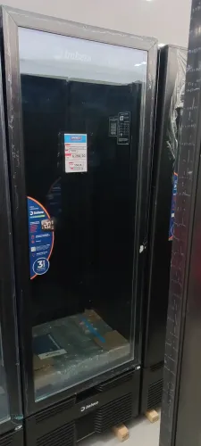 Cervejeira Imbera 454 litros porta de vidro full black