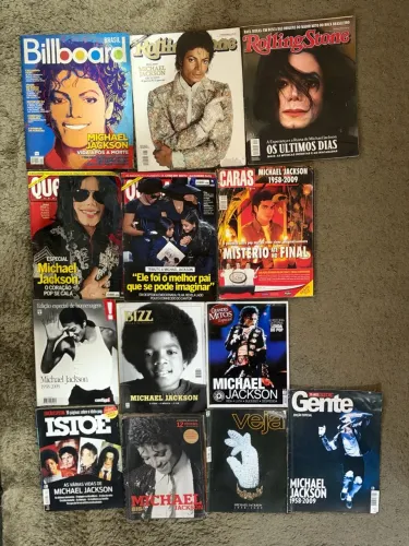 Michael Jackson kit revistas raras
