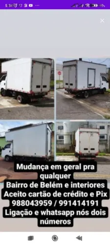 Frete mudanças barato rápido e eficiente