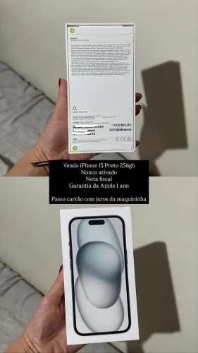 iPhone 15 256gb Lacrado