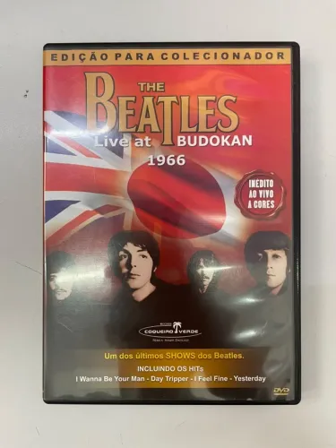 DVD THE BEATLES - LIVE AT BUDOKAN 1966 - EDIÇÃO PARA COLECIONADOR
