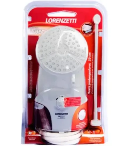 Chuveiro elétrico Top jet multi temperaturas Lorenzetti. 
