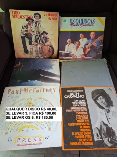 Discos de Vinil LP - Variados
