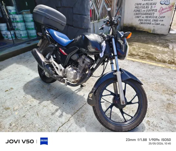 Honda CG Start 160 2017 Preta | Quitada e selada até 2027 | R$ 10.000,00