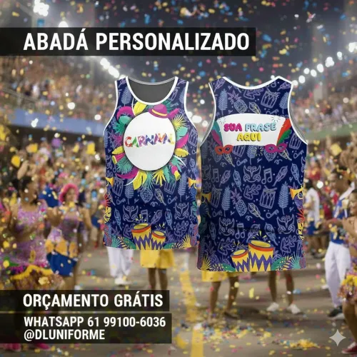Camiseta para Carnaval Personalizadas Abadás