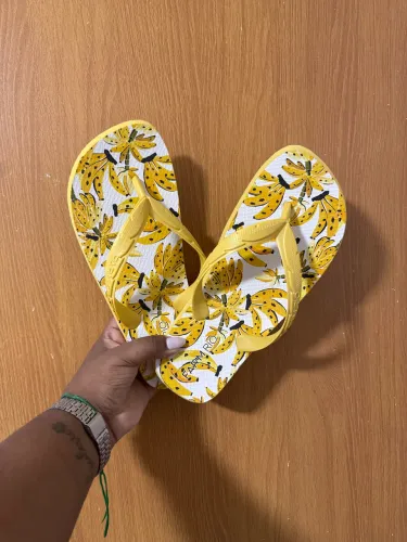 Chinelo da Farm - Honey Gold