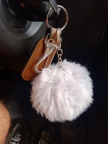 Chaveiro pompom