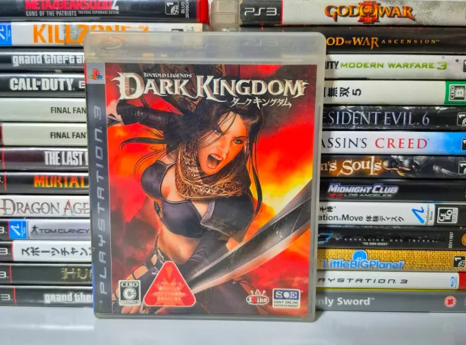 jogo de RPG de ação Untold Legends: Dark Kingdom para PlayStation 3 original 