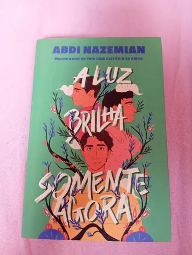 Livro: A Luz Brilha Somente Agora. - Abdi Nazemian. (Seminovo!)