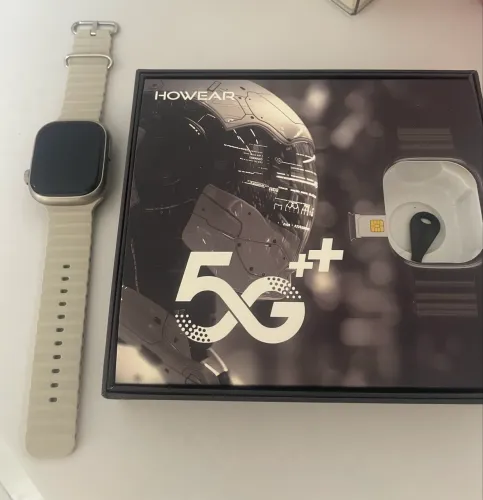 Smartwatch 5G com chip