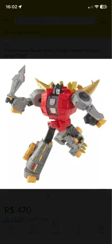 SNARL Transformers Studio Series 86 Classe Leader Dinobot