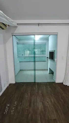 Porta Blindex Verde 2,40 x 1,80 | Vidro Temperado 8mm SOMENTE PIX