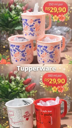 Caneca Tupperware Original