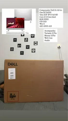 Computador Dell 24 All-in-One Lacrado