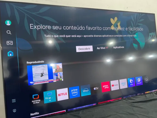 Tv smart 4k Samsung 55 polegadas