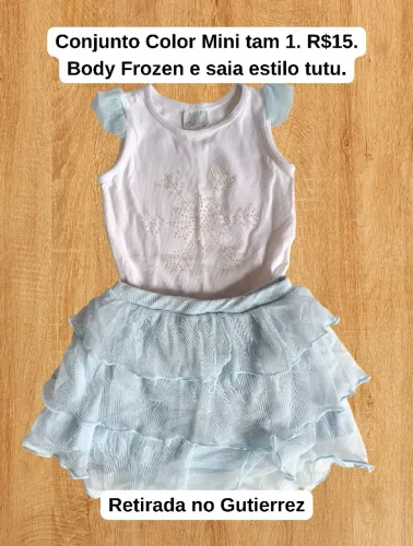 Conjunto Color Mini Frozen