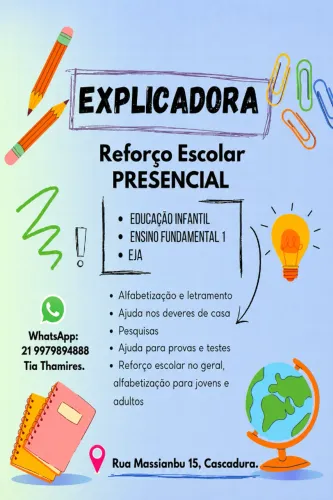 Explicadora - Tia Thamires
