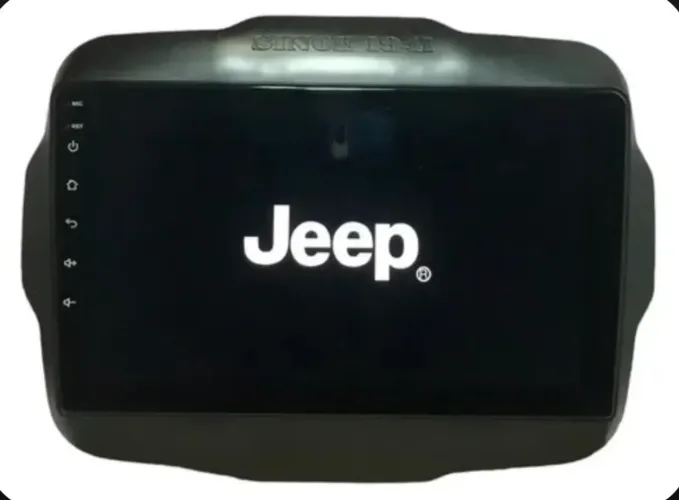Multimídia Jeep Renegade Antiga Original com moldura