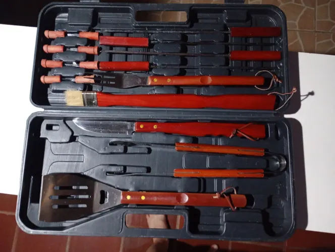 Kit churrasco c/Maleta
