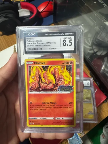 Pokemon Moltres promo CGC 8,5