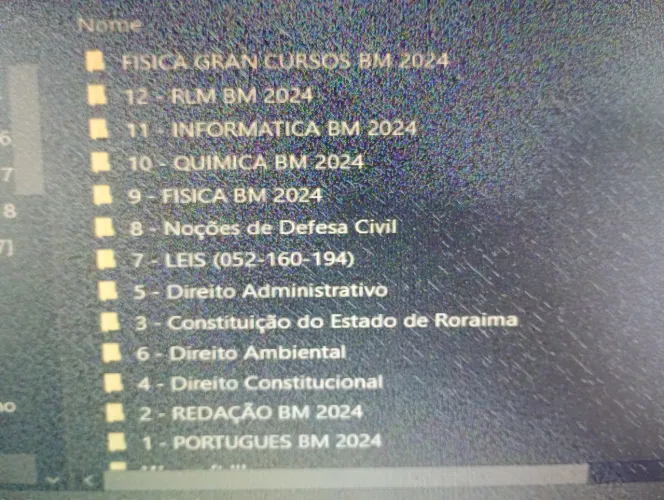 Conteúdo concurso Bombeiros