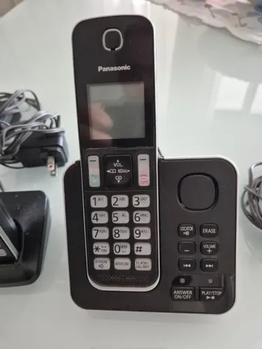 telefone fixo central + 2 extensões