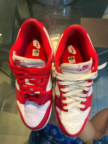 Dunk Universities Red tamanho 44 