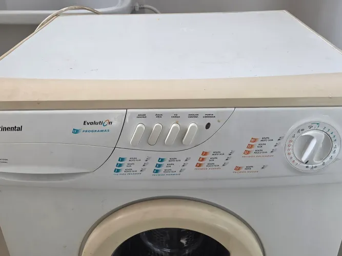 Vendo maquina de lavar Continental Evolution funcionando.