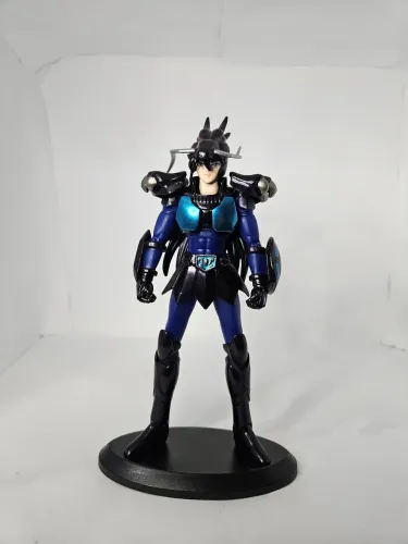 Action figure Shiryu de dragão negro cavaleiros do Zodíaco 