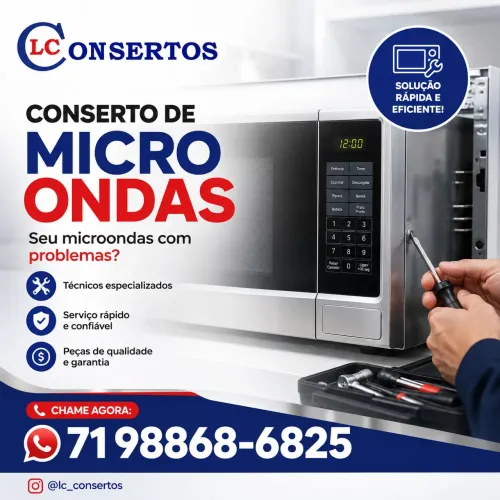 CONSERTO DE MICROONDAS