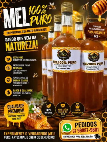 Mel de abelhas europa silvestre 