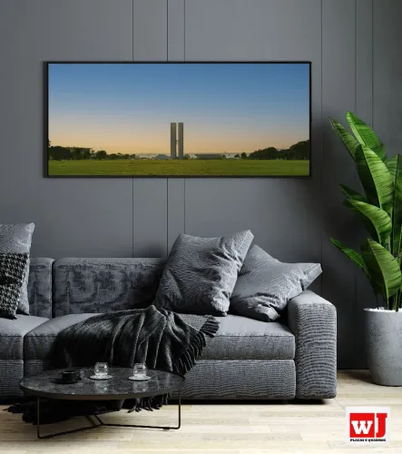Quadro Congresso Nacional 70x1,0cm