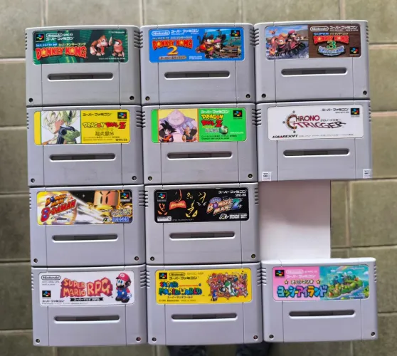 Jogos originais SNES preços variados na TILTY'S GAMES