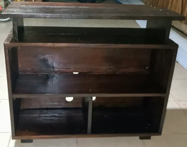 Estante Rústica 100% Madeira