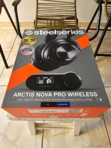 Headset Gamer Steelseries Arctis Nova Pro Wireless Playstation e PC