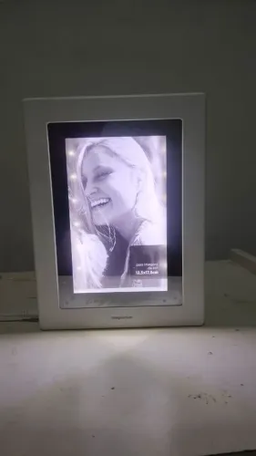 Espelho Porta Bijoux e Foto Luz Propria - Imaginarium