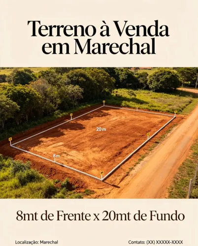 Terreno avenda em marechal 