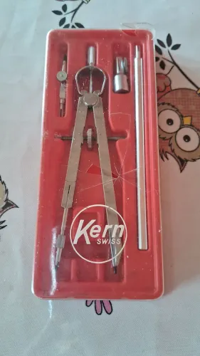 Estojo compasso Kern Swiss 3079