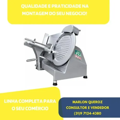 Fatiador de Frios Semiautomático 30 Cm IFM