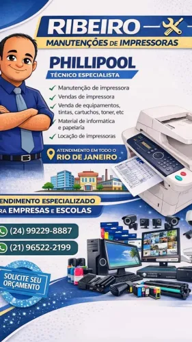 Vendas de tintas,toner, cartuchos de Impressora