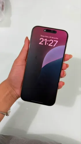 iPhone 16 Pro Max 256gb funcionando tudo 