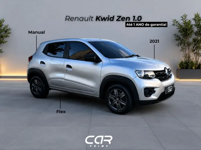 Renault Kwid Zen 1.0 Flex 12V 5P Mec. 2021