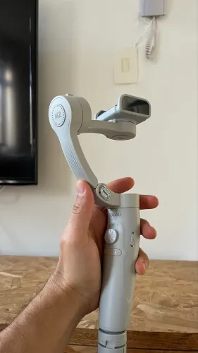 Gimbal estabilizador de celular 3 eixos NOVO