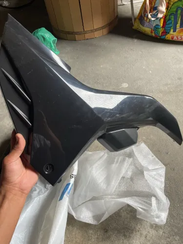 par de carenagem lateral para honda fan 160 2016 e 2017