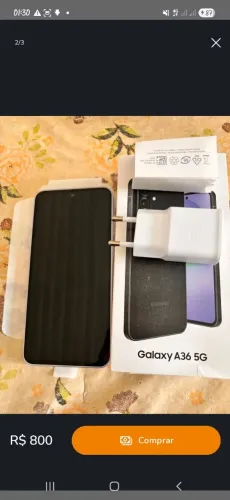 Samsung Galaxy A36 5G 8Gb Ram 256Gb Memória