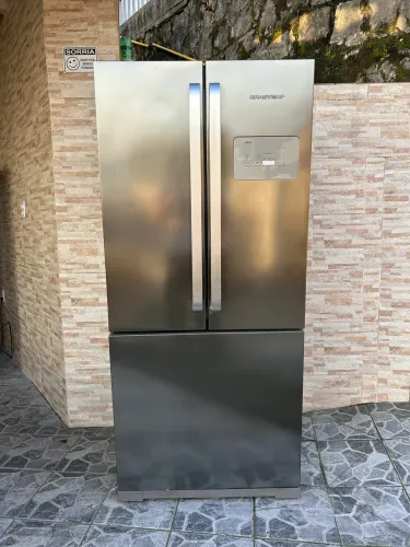 Geladeira Brastemp Side By Side Inox 