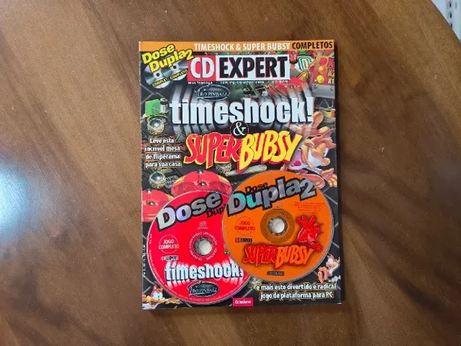 Revista CD Expert Ano 2 - Nº 16 - Pro Pinball Timeshock & Super Bubsy