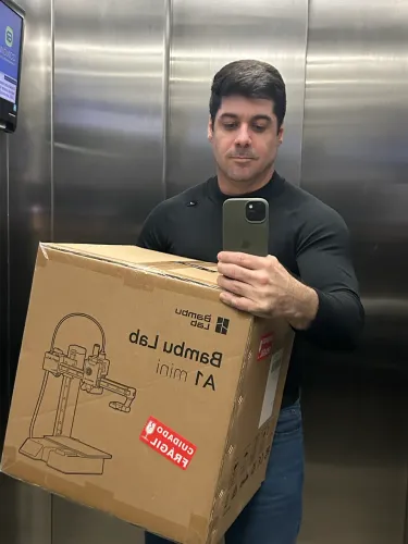 Impressora 3D Bambu lab A1 mini pronta entrega