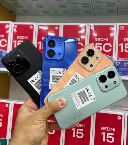 Redmi 15C 256GB lacrado com nota e 1 ano de garantia loja física BH