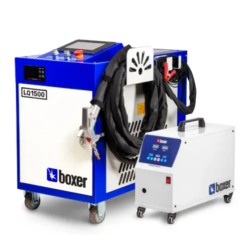Maquina De Solda A Laser Boxer Lq1500 Com 6 Horas De Uso!